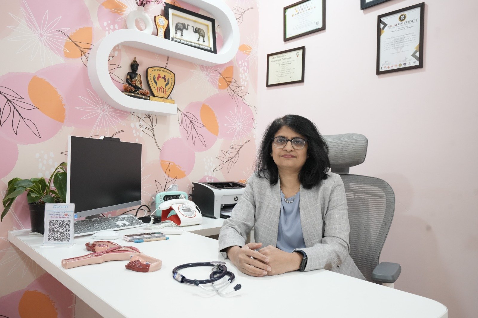 Dr Manjula S Patil best gynecologist in Bangalore for women health